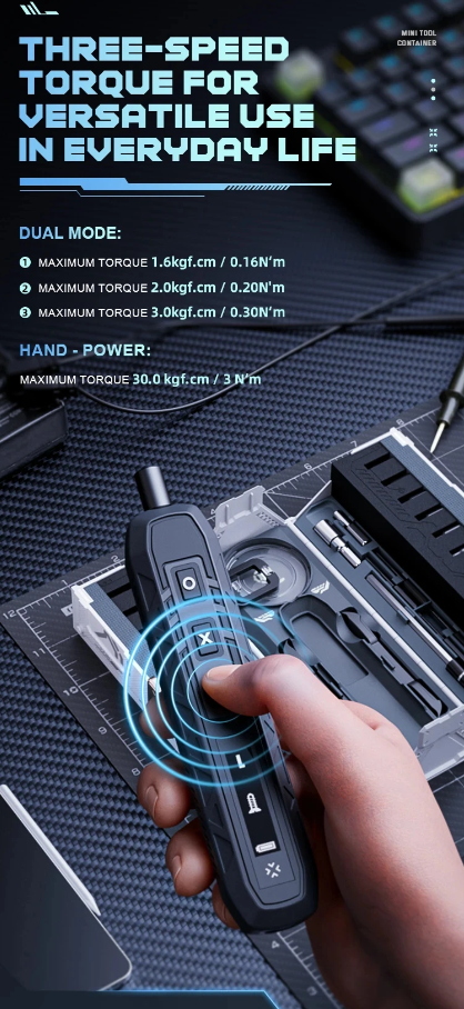 Ultimate Electric Precision Screwdriver Set