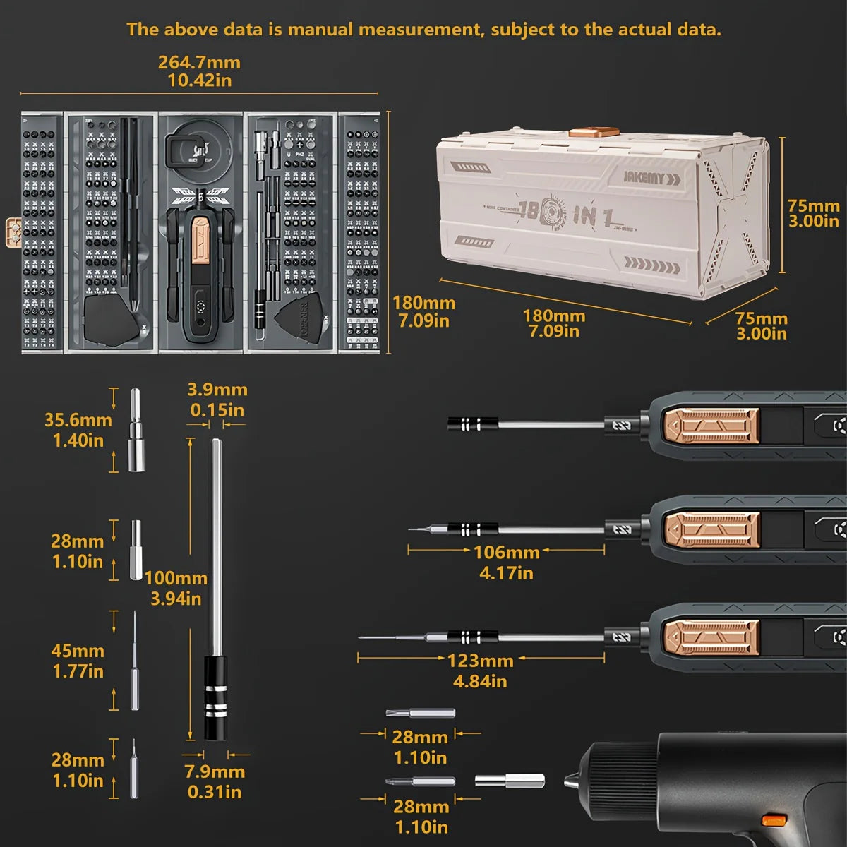 Ultimate Electric Precision Screwdriver Set